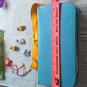 VINTAGE Manicure, Sewing & Grooming Travel Kit Leather Case WEST GERMANY 🇩🇪